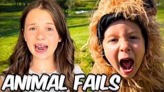 Dads BIGGEST ANIMAL FAILS of all time! The McCartys funny videos