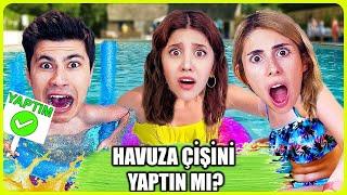 YAPTIM YAPMADIM CHALLENGE ?! İĞRENÇ SORULAR ! YAĞMUR KAYA