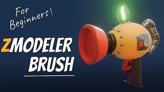 Beginner Introduction To ZModeler - ZBrush Tutorial