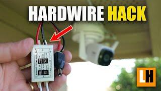 Hardwire your WIFI Security Cameras - No Power Outlet Needed! ft Tapo ColorPRO