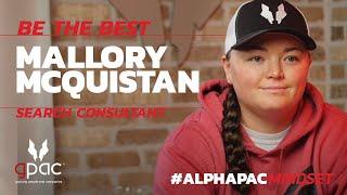 #BeTheBest | Mallory McQuistan: keeping an even head | gpac