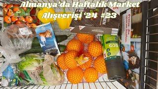 Almanya'da haftalık market alışverişi '24 #23 | Kaufland, Edeka, Lidl (İtalya Haftası)