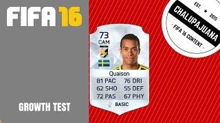 FIFA 16 | Robin Quaison | Growth Test