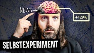 Das passiert mit deinem Gehirn, ohne schlechte Nachrichten! | Selbstexperiment