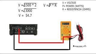 Como ajustar la ganancia de un amplificador con multimetro