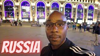 Moscow Russia at Night is Mesmerizing! Russia 2024