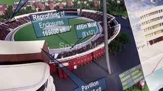 Qaddafi Stadium New Design out | Gray Structure of Gaddafi Stadium, How it will looks like