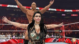 The Rock & Beautiful Female vs Angel | WWE Intergender Match | Trending on YouTube & Google Nov 2024