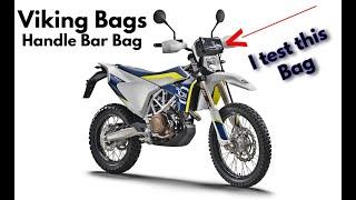 Viking Bags Off Road Dirt Bike Handle Bar Bag First Look and Test