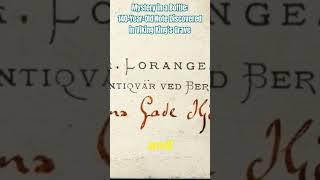 Mystery in a Bottle: 140-Year-Old Note Discovered in Viking King’s Grave #vikings