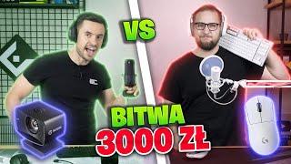 ZESTAW STREAMERA za 3000zł! - Wielka BITWA ZESTAWÓW!