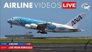 LIVE: Exciting HONOLULU (HNL) Airport Action!