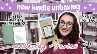 The New Matcha Kindle (12th generation) Honest Review and Unboxing