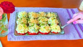 МАМА НАУЧИЛА Боже какие они вкусные! Моя мама готовит их почти каждый день! Эти помидоры первыми