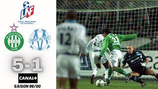 St Etienne 5-1 OM | Championnat de France saison 99/00 |C+/VF