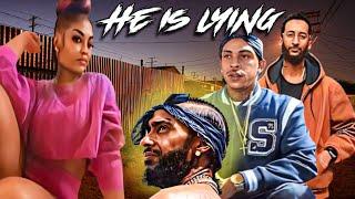 LA BADDIE CALLS BLACC SAM LIAR: DROPS NEW BOMBSHELL ON BIG U & THE LINED UP MURD3R OF NIPSEY HUSSLE