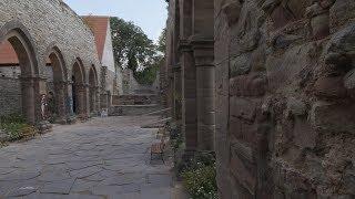 Kloster  und Kaiserpfalz Memleben Kloster Klosterkirche Straße der Romanik Krypta Ruine