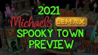 2021 Lemax Spooky Town Michaels Exclusive Buildings Discussion - The Village Idiots