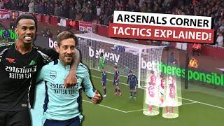 Arsenal's CORNER TACTICS Explained | Tactical Analysis