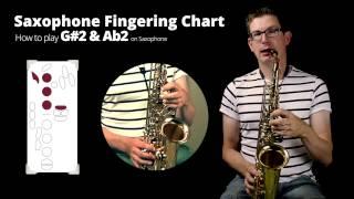 How to play middle G sharp and A flat on Alto Saxophone | Notes on Saxophone beginner series