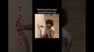 Ranking the funniest kids moments #trending #funny #shorts