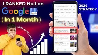 I RANKED No.1 on Google My Business in 30 Days Here What I Learned | Rank No.1 on GMB | Free Course