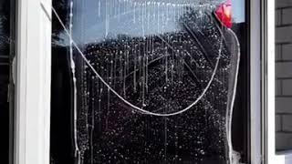 Robot  window cleaning.
