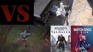 Assassin's Creed Valhalla 𝐕𝐒 WatchDogs Legion AC Character