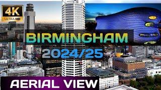 BIRMINGHAM TOWN CENTRE #2024 #2025 DRONE VIEW