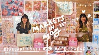 renegade craft vs. ac*e pop up  how much did I make at two nyc markets & would I do them again?