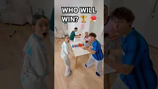 WHO IS THE BEST AT PING PONG!?  - #shorts