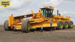 TOP 10 Powerful and Largest motor graders in the World - Heavy Machinery