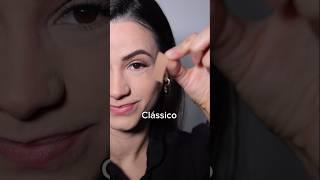 Qual delineado você gosta esfumado ou clássico? Curso de maquiagem online clica no link docomentário