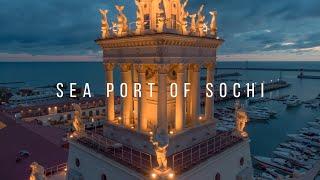 Aerial footages - Sea Port of Sochi. Аэросъемка Сочи - Морской порт.