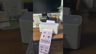 How I print shipping labels at home with Phomemo printer#packingorders #thermalprinter #customlabels