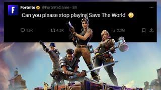 PROOF Epic Games Doesn't Want You To Play Save The World