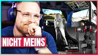 Er stellt Simracing Hardware für Beginner vor - mal sehen