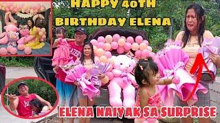 HINDI AKALAIN NI ELENA NA MAY PA SURPRISE SA KANYA, FIRST TIME SA BUHAY NIYA AT AGE 40.