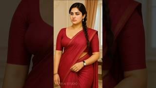 Grace in Motion | Elegant Saree Look | AI Art Walk