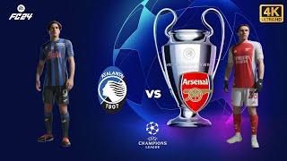 FC 24 - Atlanta vs. Arsenal  - UEFA Champions League 24/25 | [4K60]