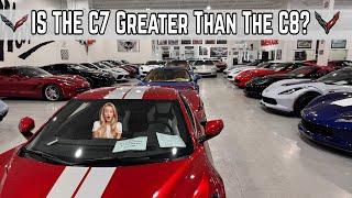 My Favorite C7's & C8's On The Floor At CORVETTE WAREHOUSE