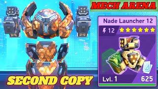 Finally Nade Launcher 12 Upgrade Second Copy Unlock  - Mech Arena