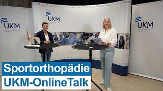 UKM-OnlineTalk | Von Schulter- bis Knieverletzung – wenn Sport Schmerzen bereitet