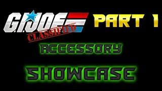 GI Joe Accessory Showcase Part 1