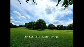 A Walk in Piedmont Park - Atlanta Ga | 4K