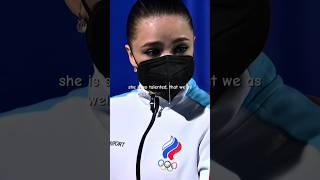 She deserves better #figureskating #olympicgames #annashcherbakova #alexandratrusova #olympics