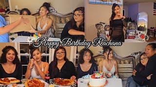 Happy Birthday Rachana Chori /Rachana Doing Mukbang With Her Friends/Chicken,Pizza/Jenna Shrestha.