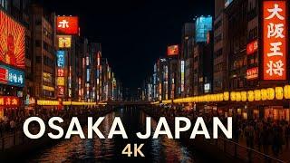 Osaka, Japan 4K Cinematic Travel | A City of Lights, Culture & Adventure