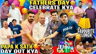 Father's Day Per Papa K Sath Kiya 1st Time Day Out | Papa Ne Future K Liye Kia Tips Di | Shopping
