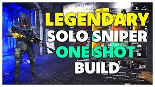 Solo Legendary One Shot Sniper Build - The Division 2 Season 3 Year 5!